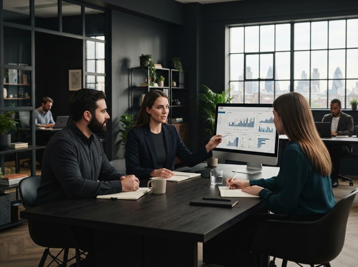 Kelleth analyst reviewing structured market data